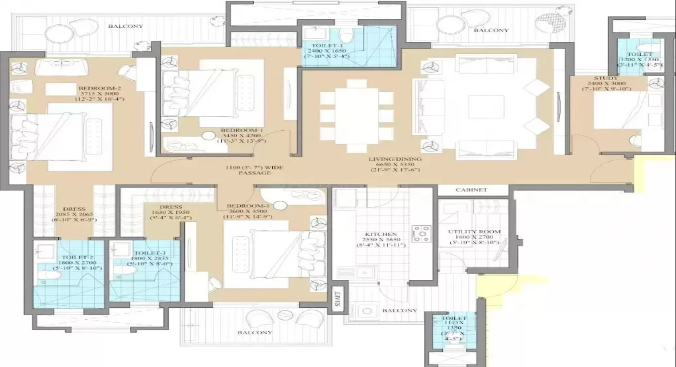 3 BHK