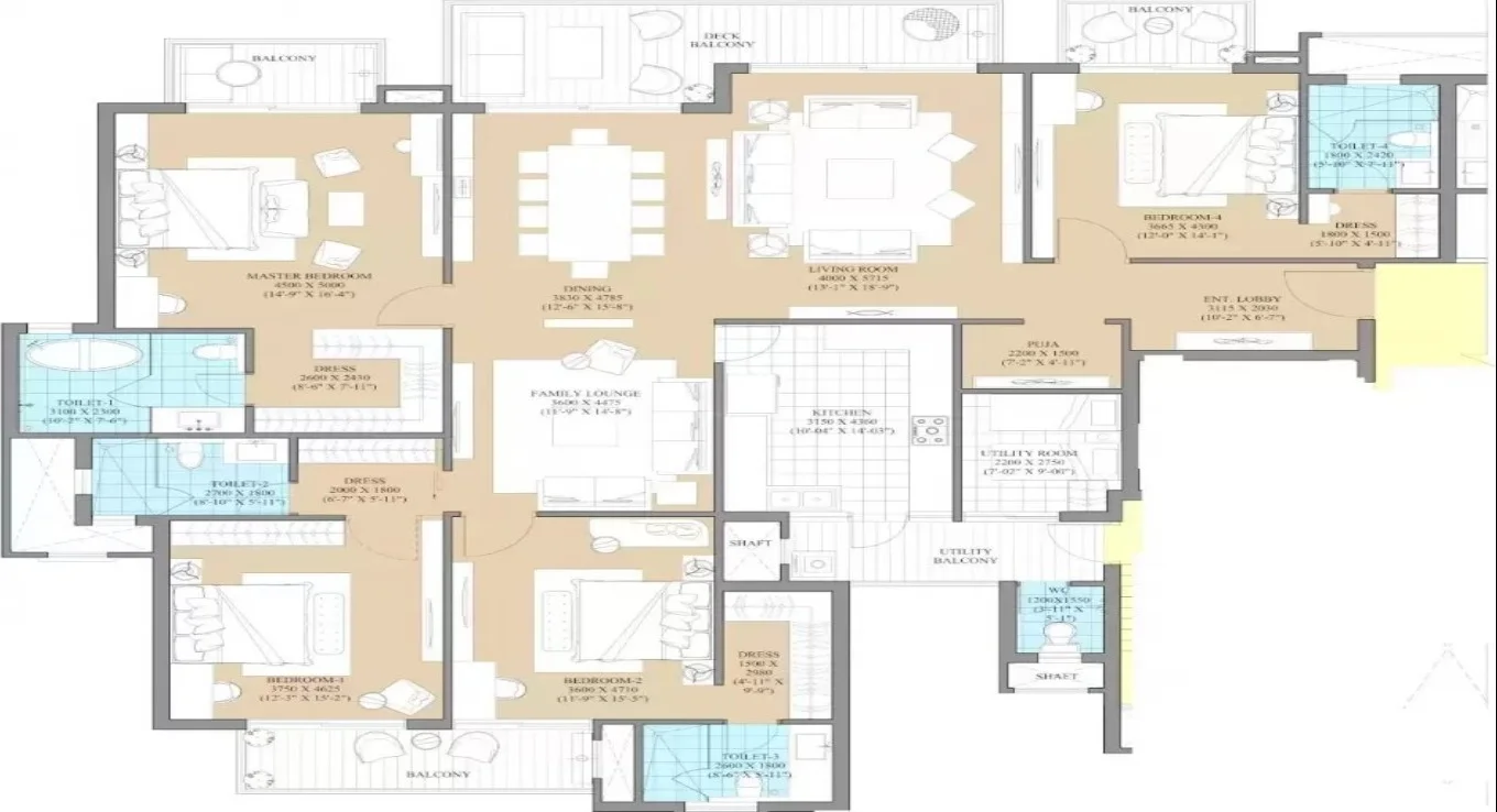 4 BHK