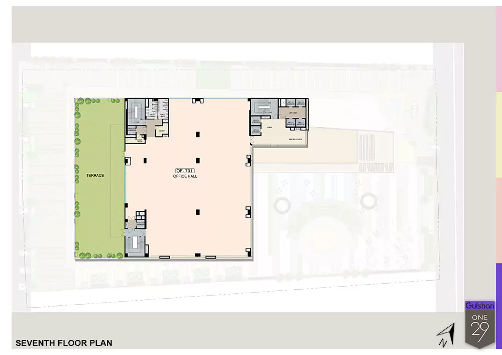 7th Floor Plan  