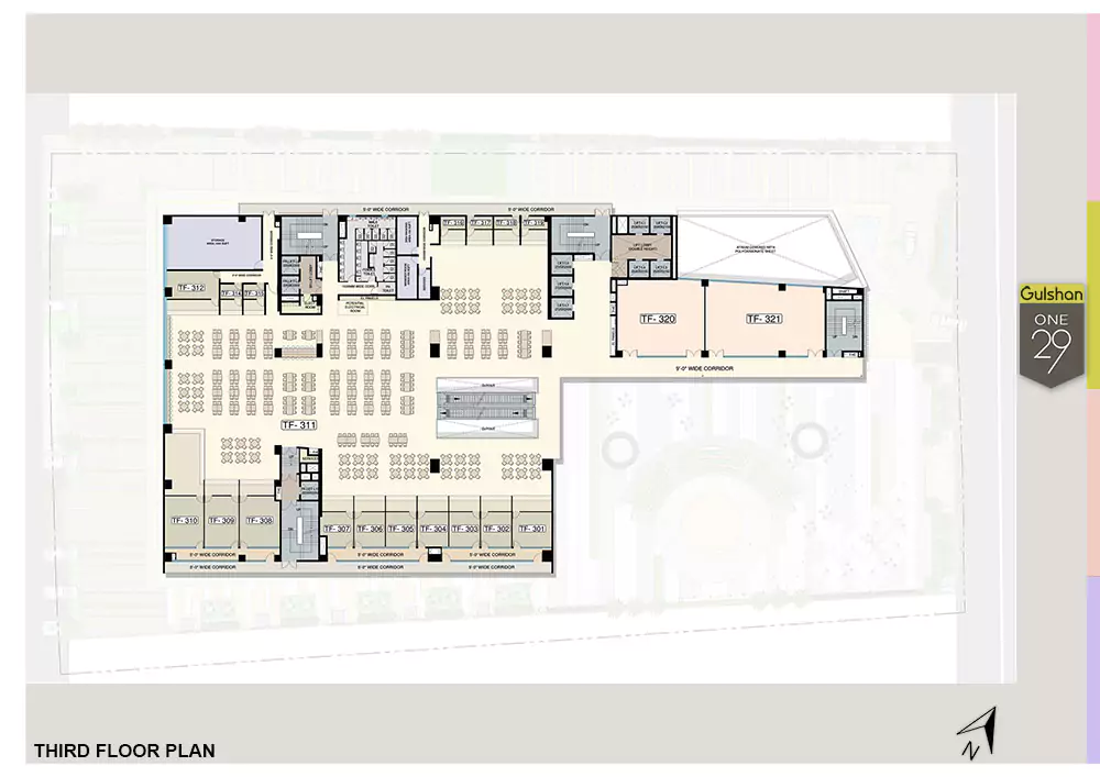 3rd Floor Plan 