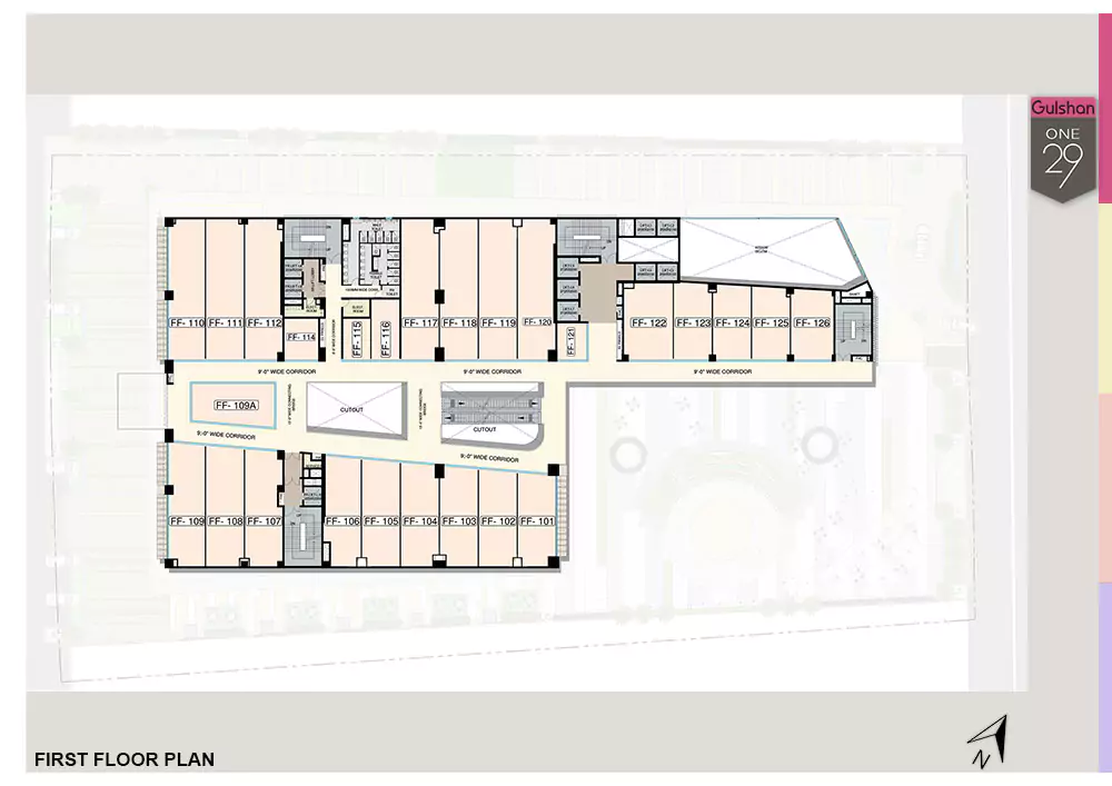 1st Floor Plan