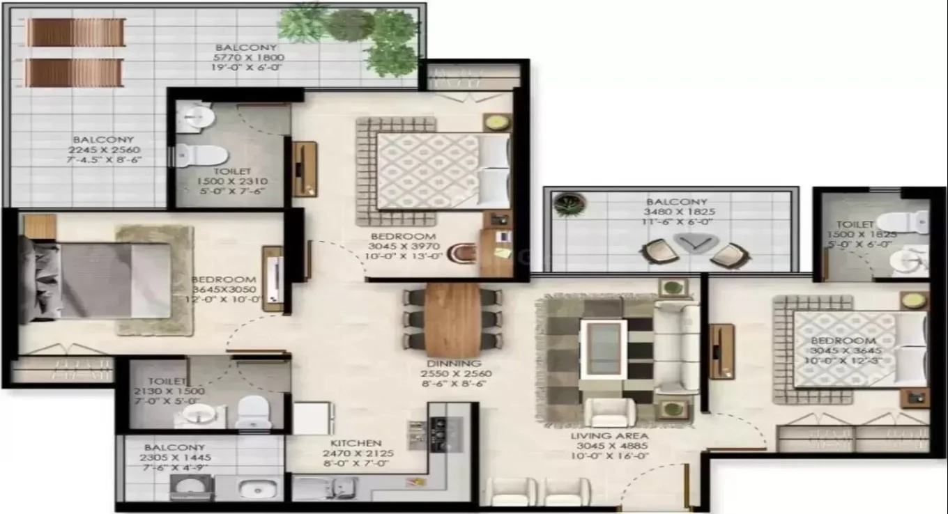 3 BHK