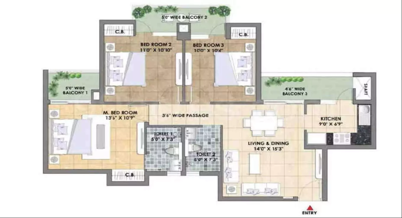 3 BHK